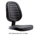 A/E DIRETORZINHA Costurada C/ MOLA - Corino Preto - 99918