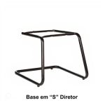 Base em "S" DIRETOR Preta - PMD - 42210