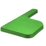 Prancheta Escolar PLÁSTICO VERDE BANDEIRA Lado Direito - PMD - 72092