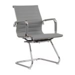 Cadeira INTERLOCUTOR Charles Eames Esteirinha - Cor CINZA - PMD - 32879