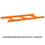 PAR DE LONGARINA C/ TRANSVERSINA ZCAD 1800X65MM - LRJ - 11088