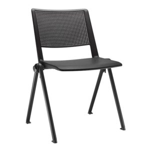 Cadeira de Escritório (Empilhável) Interlocutor ATLAS - Cor Preto - PMD - 88755