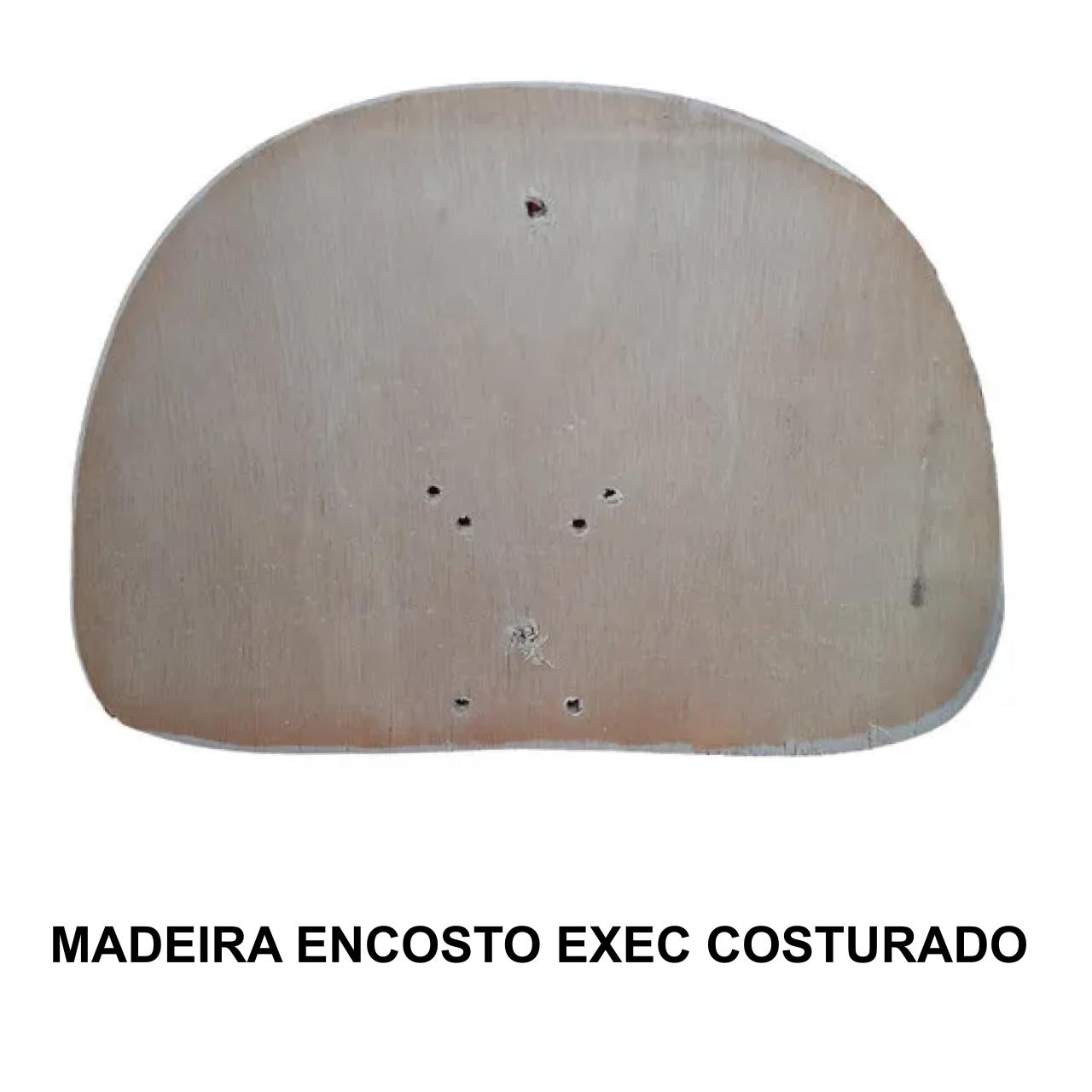 Madeira Encosto EXECUTIVA COSTURADA - TRÊS ESTADOS - 88001