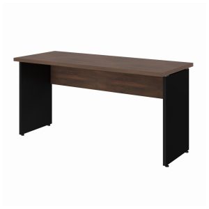 Mesa Escritório 1,50x0,60m - S/ Gavetas MARSALA / PRETO - 23472