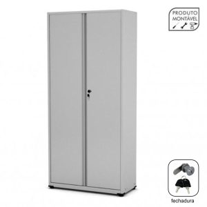 Armário de Aço PA-80 - 1,92x0,80x0,40m - CHAPA # 26 - PANDIN - CZ/CZ - 12002 .