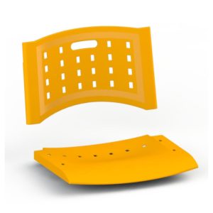 A/E Plástico AMARELO - REALPLAST - 83010