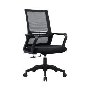 Cadeira de Escritório Diretor Tela MAYA c/ braço - Cor Preto - 34029